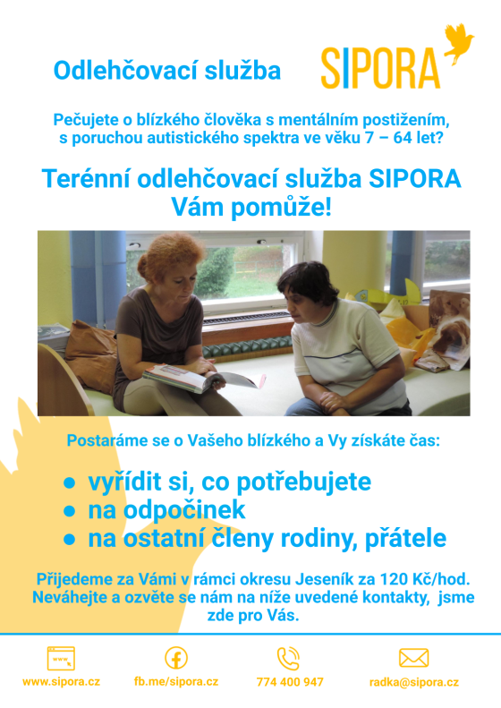 Odlehčovací služba SIROPA