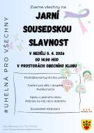 oslava sousedství na jaře